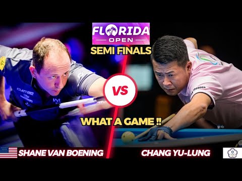 Видео: ПОЛУФИНАЛЫ | ШЕЙН ВАН БЁНИНГ - ЧАН Ю-ЛУН | FLORIDA OPEN 2025 | #бильярд #лучшиемоменты