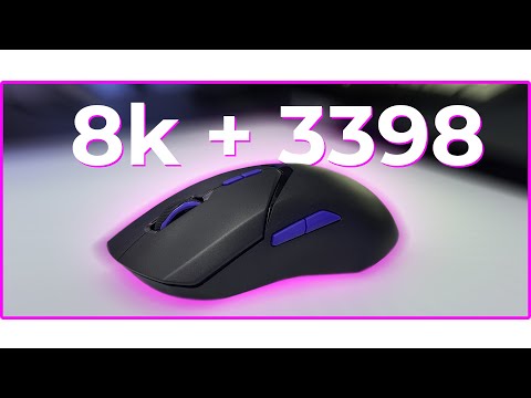 Видео: 🖱️ 6000₽! БЕСПРОВОДНАЯ ИГРОВАЯ МЫШЬ из РФ с 8k + PAW3398 + 68г