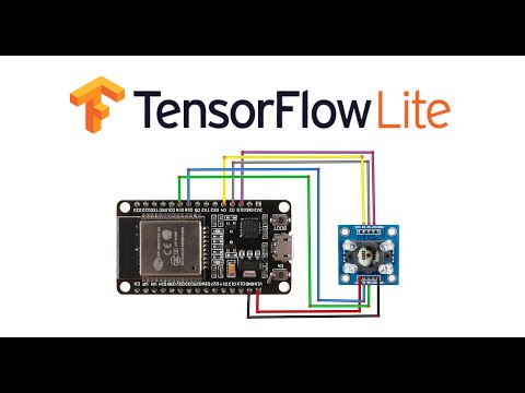 Видео: ESP32 + TensorFlow Lite: Линейная модель для классификации цветов (GY-31-TCS230)
