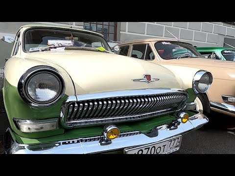 Видео: Где много ГАЗ-21 Волга, там всегда праздник и дружеская атмосфера