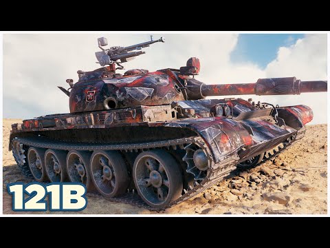 Видео: 121B • 10.4К УРОНА 10 ФРАГОВ • WoT Gameplay