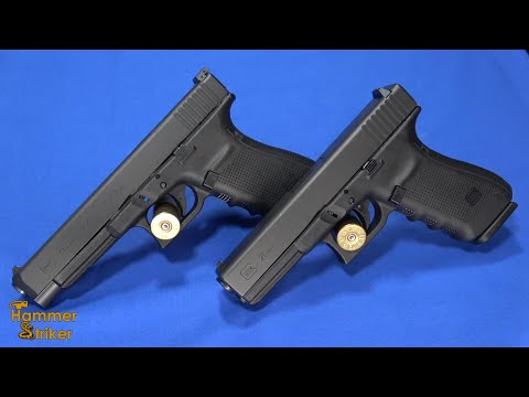Видео: Big Boys 45 — Glock 21 против Glock 41