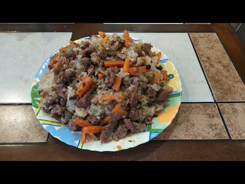 Видео: Автомобильная мультиварка 12-24-220 V. Приготовление плова с говядиной.