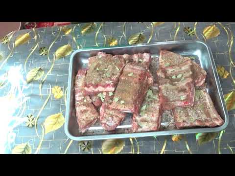 Видео: Самые вкусные свиные ребрышки холодного копчения!