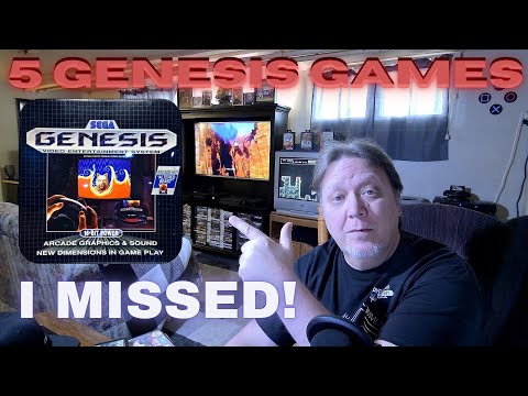 Видео: 5 игр для SEGA GENESIS, которые я пропустил! И почему они сейчас такие классные
