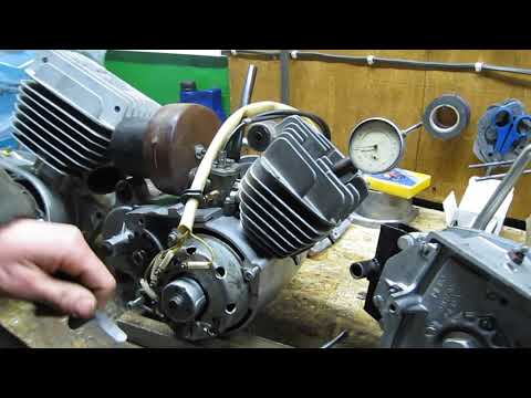 Видео: Регулировка зажигания мотоцикла Минск, мопеда Карпаты.