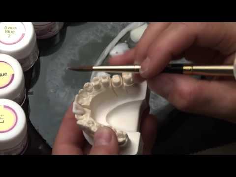 Видео: Техника нанесения керамики Luster Porcelain Noritake™ CZR