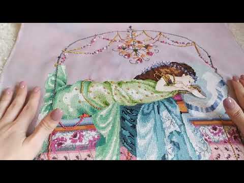 Видео: Mirabilia MD-123 Sleeping Princess || Готовая работа Спящая принцесса (Май 2023)