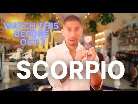 Видео: Скорпион 😳"ВСЁ РАСКРЫТО!!! УЖЕ 7 ОКТЯБРЯ" 😱