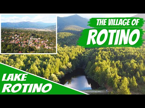 Видео: Деревня Ротино | Битола | Деревня под Пелистером | Ротино озеро