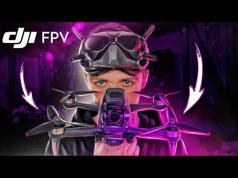 Видео: DJI FPV Обзор Гоночного Дрона