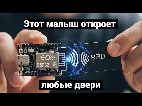 Видео: Считываем и Пишем с RFID на ESP32! Карточки, домофон, пропуски!