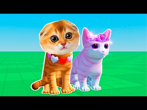 Видео: ВЛЮБИЛСЯ В РОБЛОКС! КОТЯТА УСТРОИЛИ ПРАЗДНИК В РОБЛОКС! Kitten Game