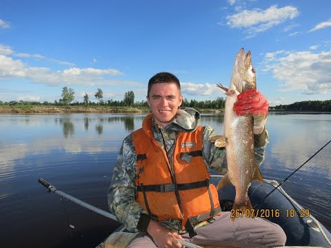 Видео: Открытие речного рыболовного сезона 2016 на реке Тавда, часть 2