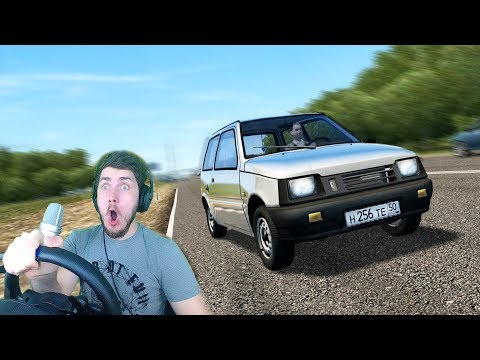 Видео: БЕШЕННЫЙ ТАКСИСТ НА ОКЕ РАЗДАЛ 200 ПО МКАДУ - CITY CAR DRIVING + РУЛЬ