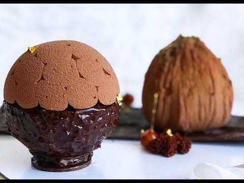 Видео: Мастер-класс по муссовому пирожному "Картошка"