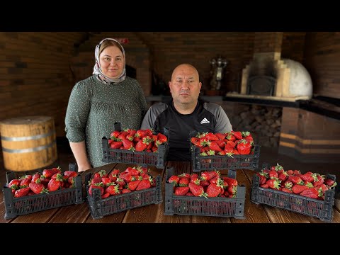 Видео: Заготовка  Клубники к чаю! Кебаб из Курицы.