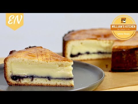 Видео: Рецепт французского баскского торта (Gâteau Basque) || William's Kitchen