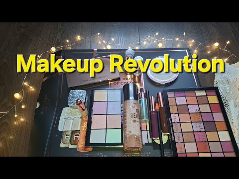 Видео: Makeup Revolution 😍 просто шикарный адвент каледнарь (даже если не адвент)
