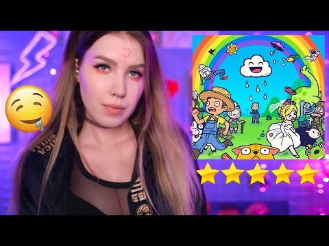 Видео: ПРОВЕРЯЮ 🤪 5 САМЫХ ЗАБАВНЫХ ИГР 🎮 АСМР