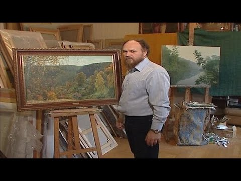 Видео: Олег Молчанов - русский художник-пейзажист