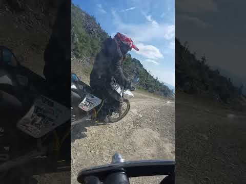 Видео: Конжак весь спуск с горы до турбазы