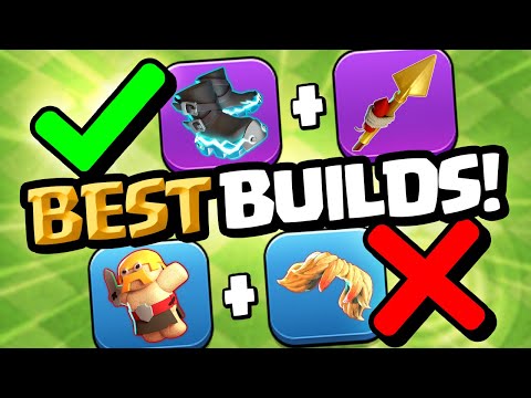 Видео: ЛУЧШИЕ КОМБИНАЦИИ СНАРЯЖЕНИЯ ДЛЯ КАЖДОГО ГЕРОЯ! Clash of Clans