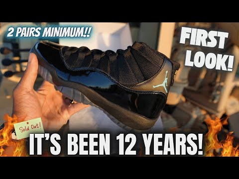 Видео: ПОТРЕБОВАЛОСЬ 12 ЛЕТ, ЧТОБЫ ВЕРНУТЬ ИХ, НО ОНИ НАКОНЕЦ-ТО ЗДЕСЬ! ПЕРВЫЙ ВЗГЛЯД НА JORDAN 11 GAMMA...