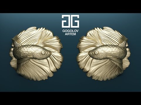 Видео: №56. Modeling the door handles " Fish ” в 3d max