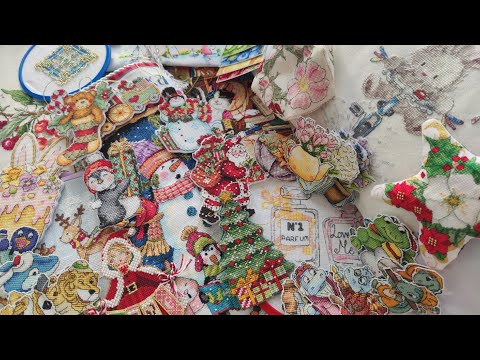 Видео: Итоги 2022 года. Вышивка крестом