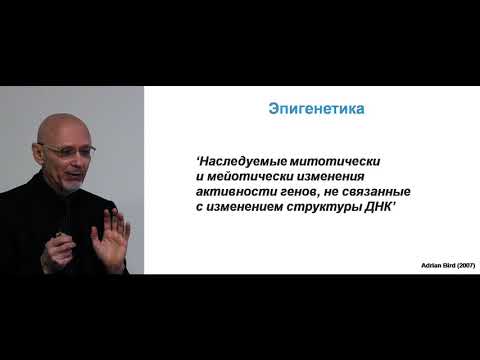 Видео: Александр Вайсерман Лекция 1. Эпигенетика