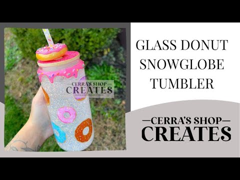 Видео: Снежный шар из эпоксидной смолы Donut