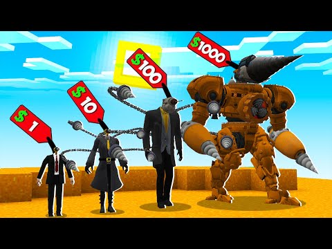 Видео: 🇺🇦 КУПУЄМО ДРИЛЬ МЕНІВ НА АРЕНІ ЗОМБІ ВІД 1$ ДО 1000$  ДРИЛЬВУМЕН ТИТАН ДРИЛЬ МЕН У МАЙНКРАФТ!