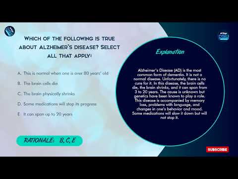 Видео: Подготовка к экзамену PSW 4 (вопросы и ответы) – Когнитивное и психическое здоровье | Модуль 11 NACC