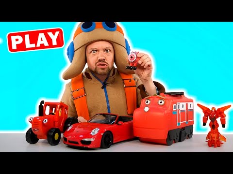 Видео: СИНИЙ ТРАКТОР и Планшет - Черный или Белый? - KyKyPlay