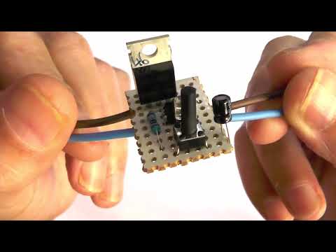 Видео: Управление одной кнопкой с электронной защитой от короткого замыкания  и просадки напряжения