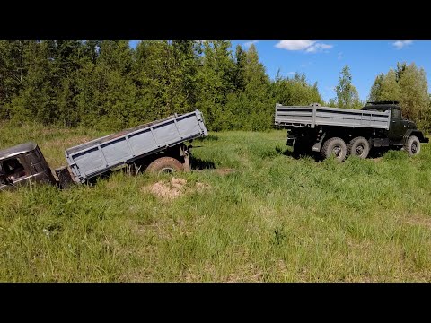 Видео: Эвакуация застрявшего в грязи ГАЗ-66 пошла не по плану     Наш Т-40АМ оказался бессилен...