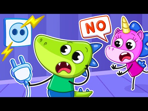 Видео: Осторожно, Электричество! | Не Играйте с Розетками и Другие Правила Безопасности ⚡📖 | Крошка Мими🦄
