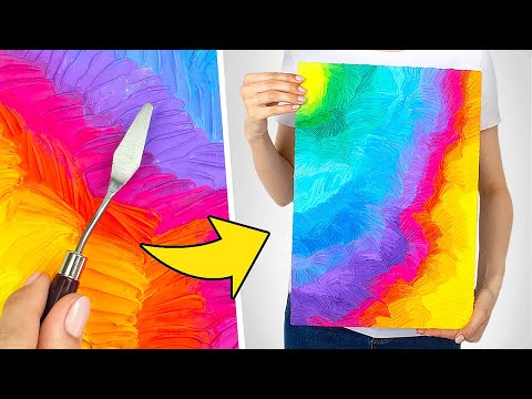 Видео: 🖌️В ЭФИРЕ: Давайте проведем САМЫЕ КРУТЫЕ эксперименты с краской и техниками рисования 🎨