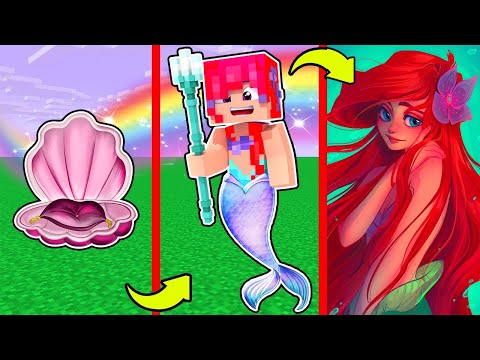 Видео: КАК МЕНЯЛАСЬ ДЕВУШКА РУСАЛКА АРИЭЛЬ И ЕЕ ЖИЗНЕННЫЙ ЦИКЛ! МАЙНКРАФТ ЭВОЛЮЦИЯ МУЛЬТИК