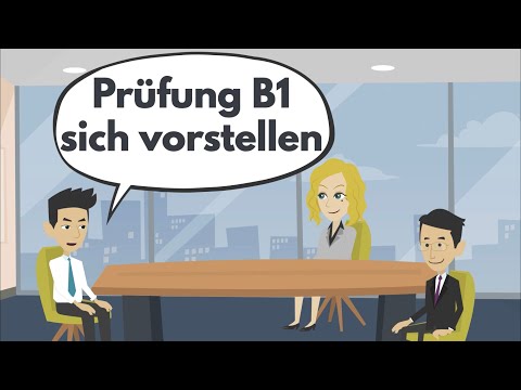 Видео: Экзамен B1 (DTZ) sich vorstellen 2021 | Говоря часть 1