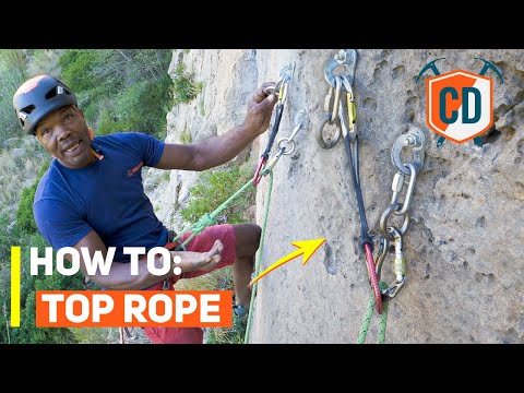 Видео: Как установить анкер с верхней веревкой | Climbing Daily, выпуск 1761