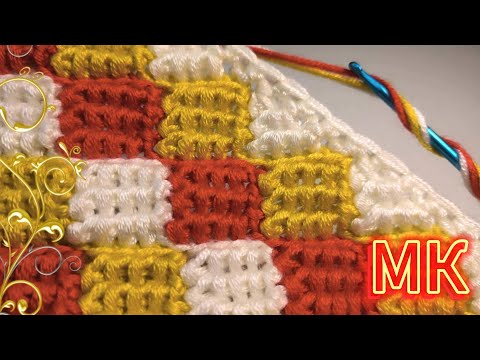 Видео: 😍💎💯ШИК-УЗОР для ПЛЕДА, КОВРИКА, ПОДУШКИ! Как довязать край. Вязание крючком для начинающих