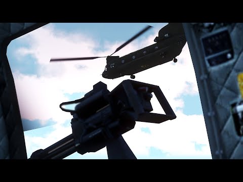 Видео: Рядовой вылет — CH-47 — ArmA 3 — Серьёзные Игры на Тушино