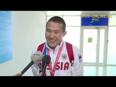 Видео: В Якутске приветствовали сурдлимпийскийсго чемпиона Василия Стрекаловского