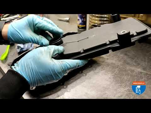 Видео: Audi Q7 2010 0C8 - Aisin Warner TR80 8 speed замена масла в АКПП (www zparts.lv)