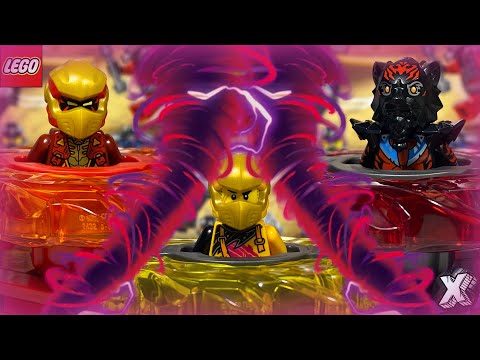 Видео: [4K] 71823 & 71826 Драконье кружитцу Кая, Арина и Раса | ЛЕГО Ниндзяго 19 (3-й) сезон - ОБЗОР