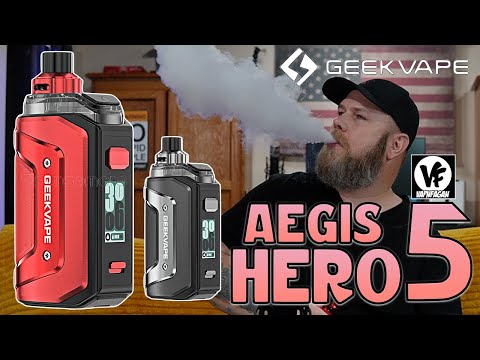 Видео: Больше = Лучше - GeekVape Aegis Hero 5