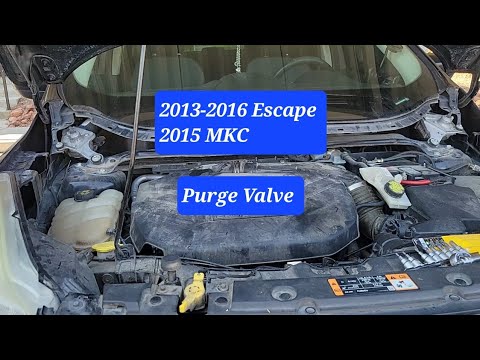 Видео: Продувочный клапан / вот что бы я сделал / Ford Escape 2013-2016 / MKC P1450 2015 года