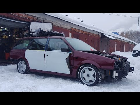 Видео: VW Passat B3 VR6 3,2 FSI - поменял мотор, поменял КПП, собрал пневмоподвеску